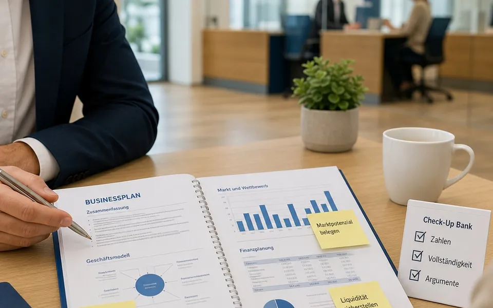 Businessplan Check-Up Bank