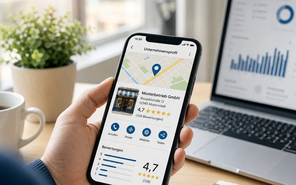 Google-Unternehmensprofil einrichten