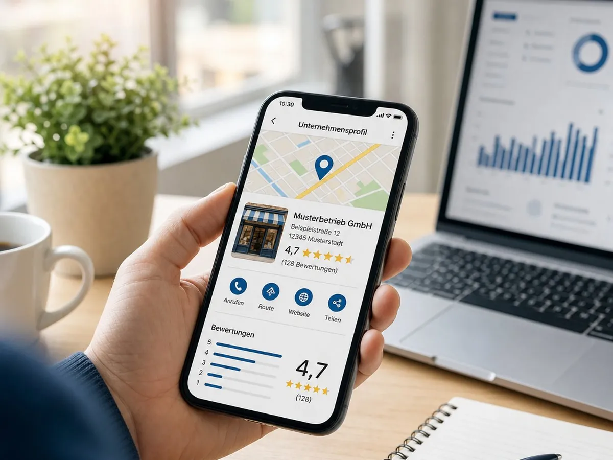 Google-Unternehmensprofil einrichten