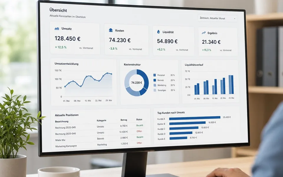 Kennzahlen-Dashboard einrichten