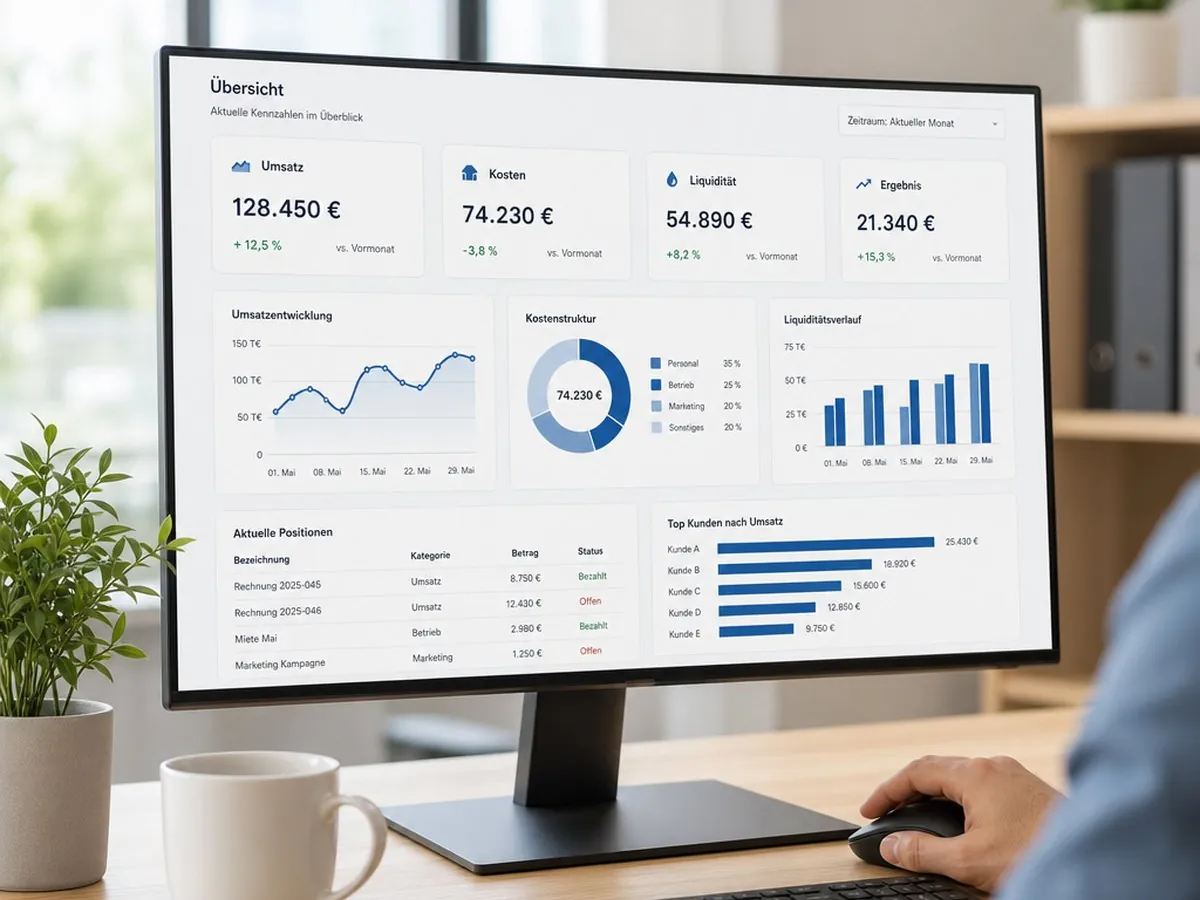 Kennzahlen-Dashboard einrichten