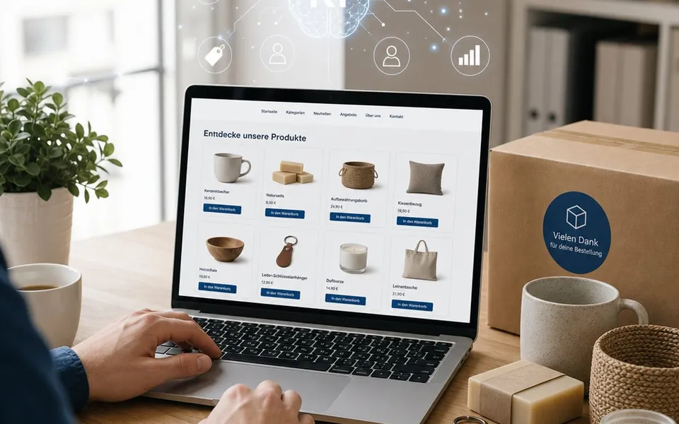 KI-Onlineshop Start