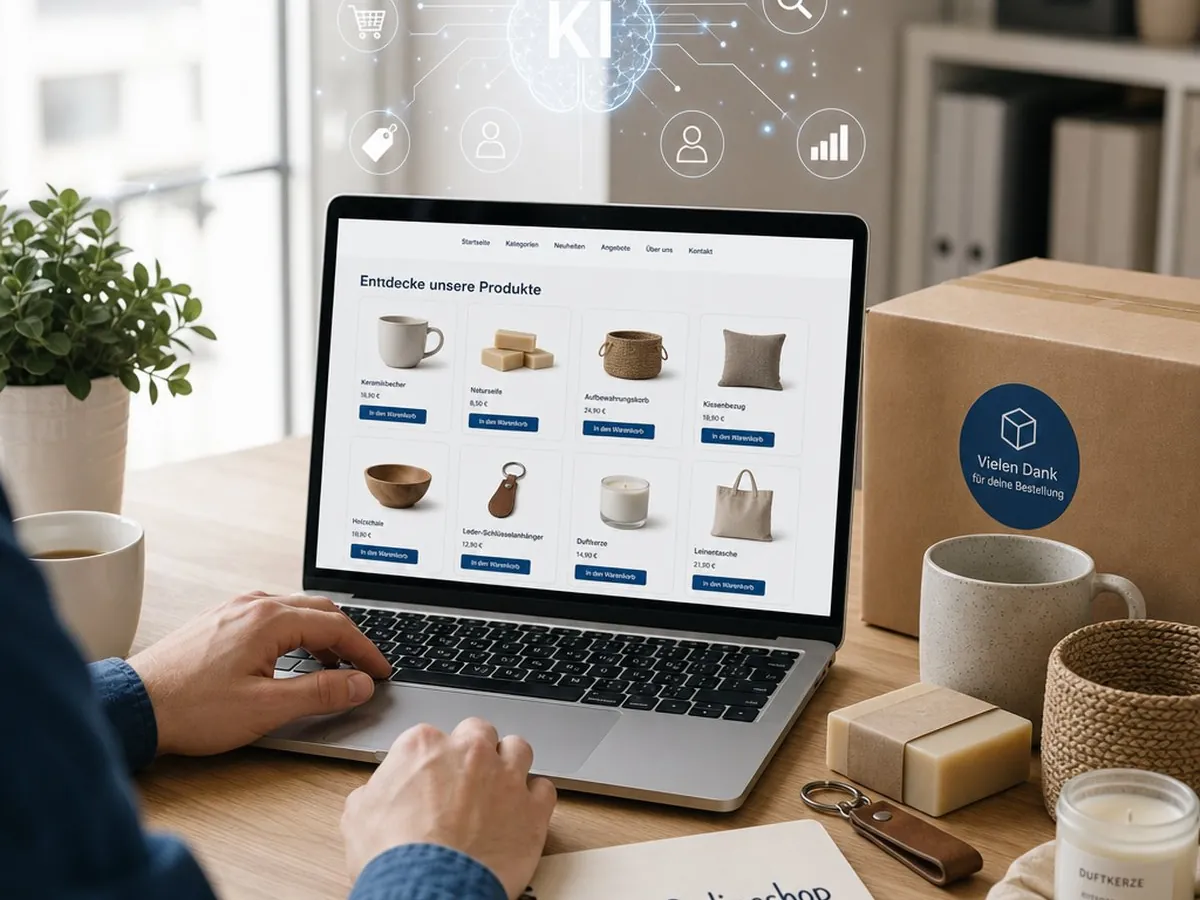 KI-Onlineshop Start