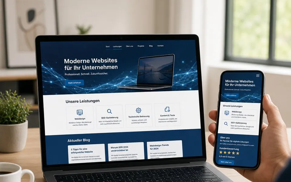 KI-Website Business
