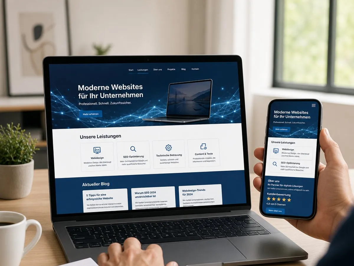 KI-Website Business
