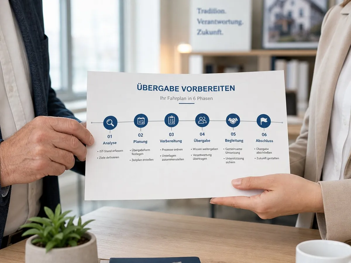 Übergabe vorbereiten für Inhaber