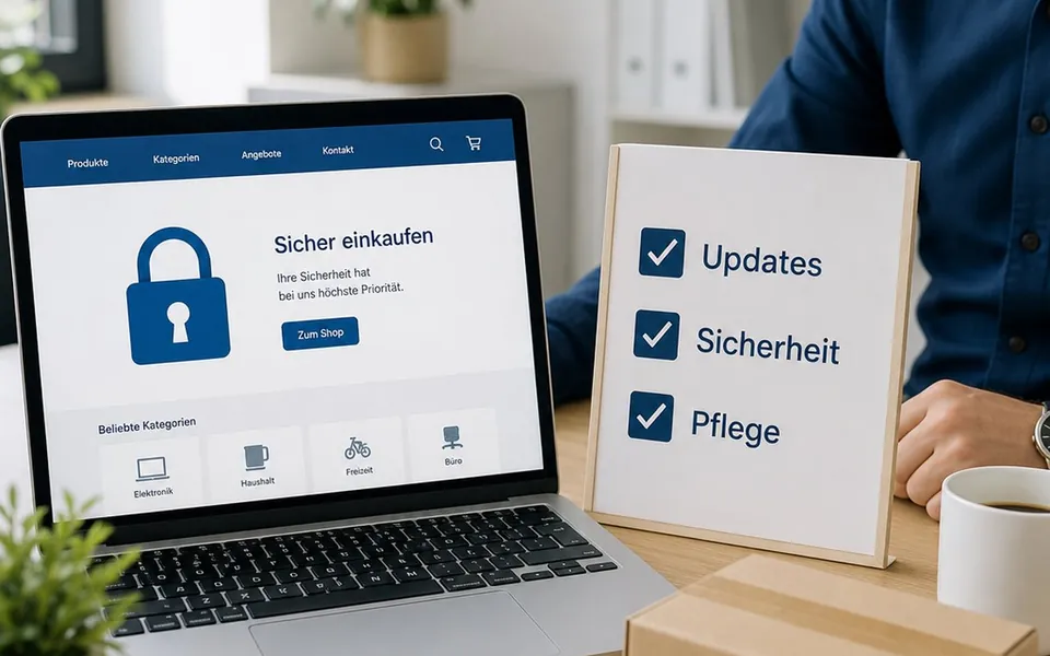 Onlineshop-Wartung 12 Monate