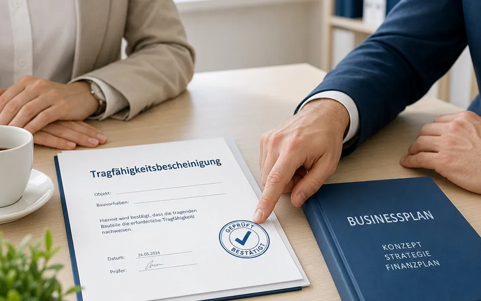Tragfähigkeitsbescheinigung