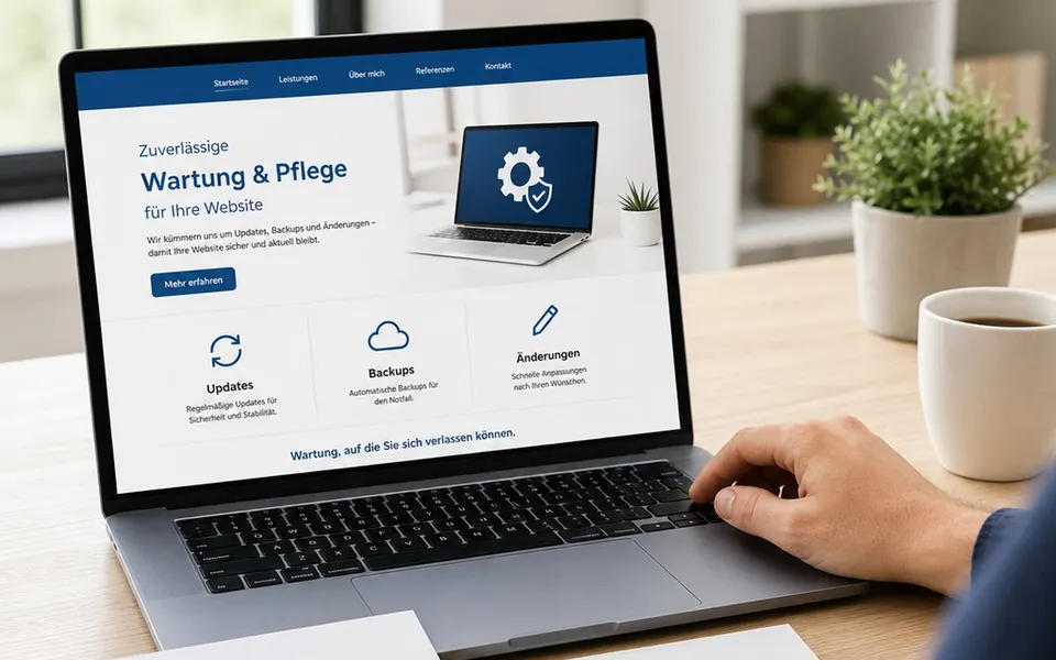 Website-Wartung Plus 12 Monate